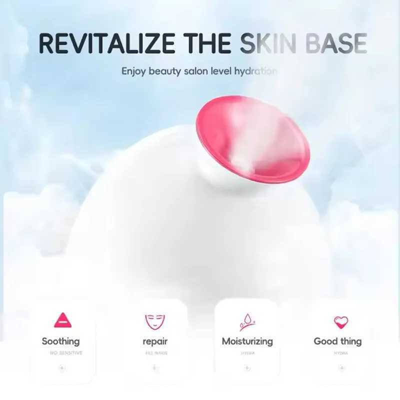 Home Salon Sauna Hydration Vaporizer Facial Steamer Humidifier Hot Nano Mist Sprayer Moisturizing Face Skin Care Nebulizer XJ250607