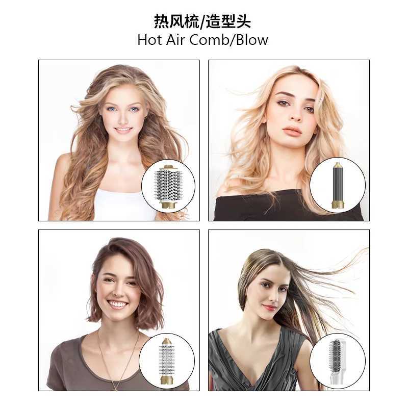 Professional Hair Styling High-speed 6-in-1 Hair Dryer Multi-functional Negative Ions Curling Iron Automatic Curling Iron XJ250605