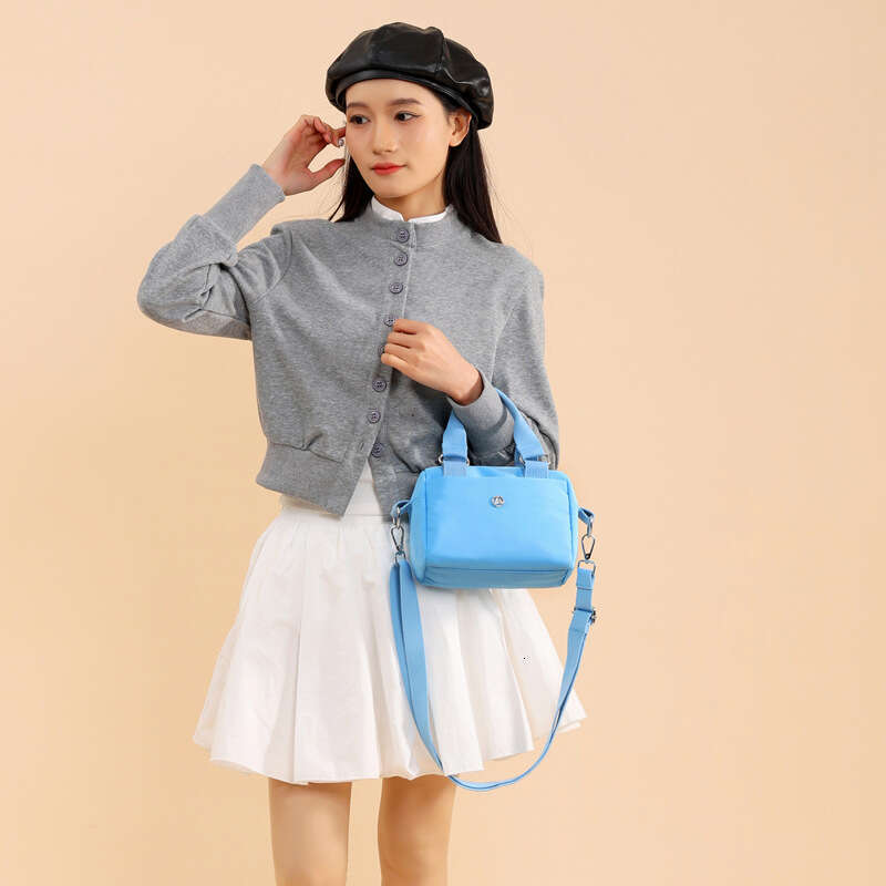 New Water-Resistant Nylon Tote Trendy Shoulder Shopping Casual Small Summer Women's Crossbody Bag