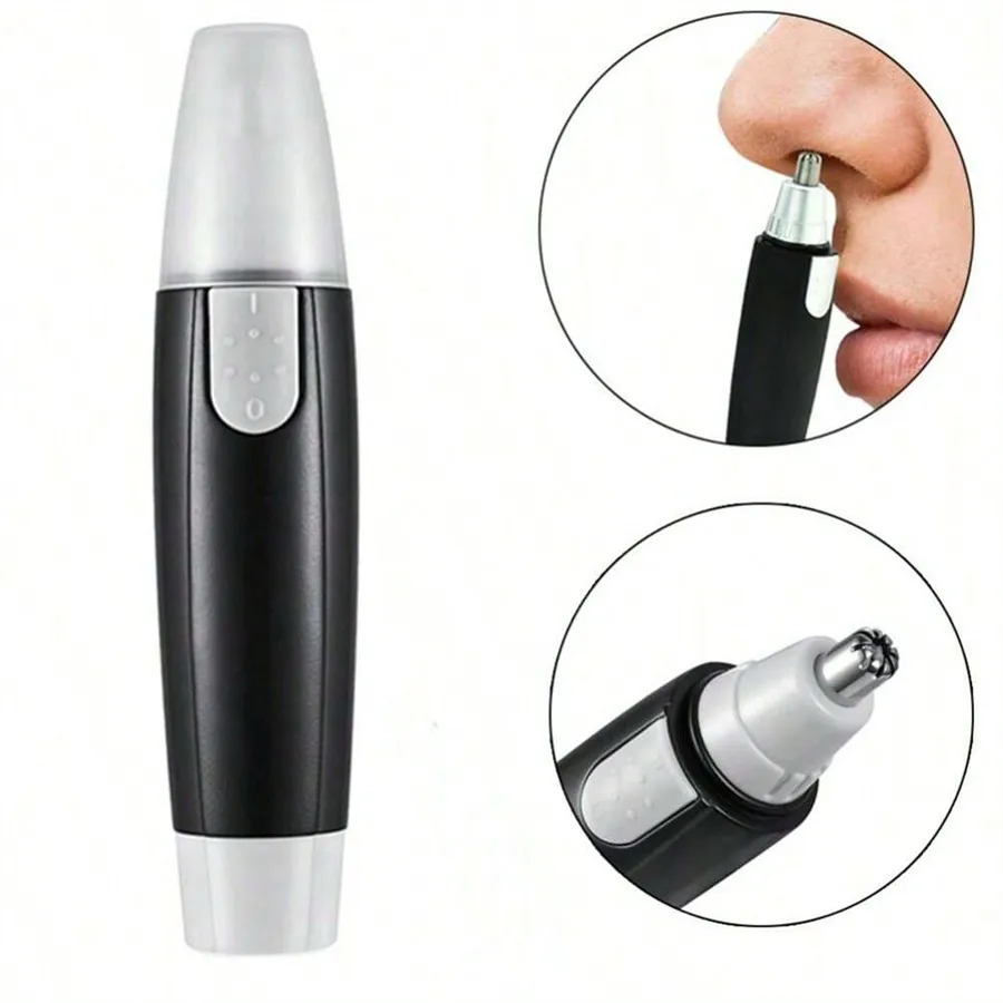 Portable Mini Nose Hair Trimmer Electric Facial Hair Removal Device For Men Women Painless Safe Shaver 250604