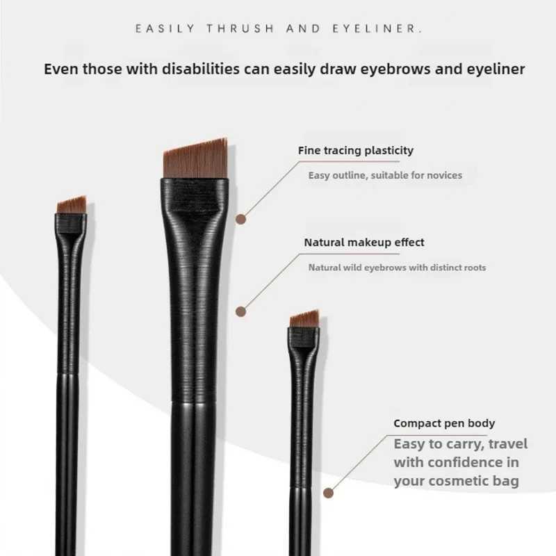 Eyeliner Brush A102 Flat Head Oblique Eyebrow Brush Eye Aegyo sal Eyebrow Powder Concealer Makeup Brush W250605
