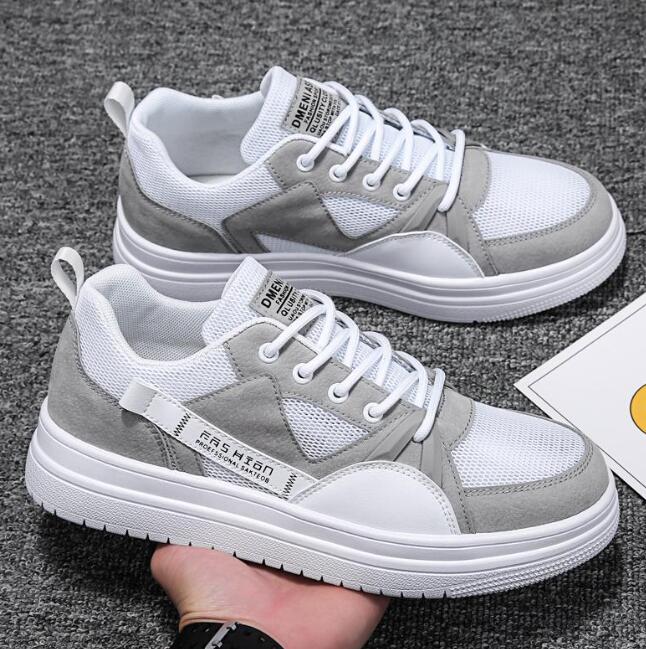 Men's Shoes 2025 Autumn New Collection Spring and Summer Korean Edition Trendy Leisure Sports Casual White Board Shoes Youth Trendy Shoes Z 6.3-5
