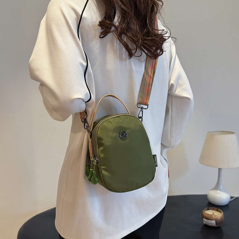 for Women Crossbody 2025 New Mini Phone Pouch Ultra-light Handheld Simple Women's Stylish Canvas Small Bag