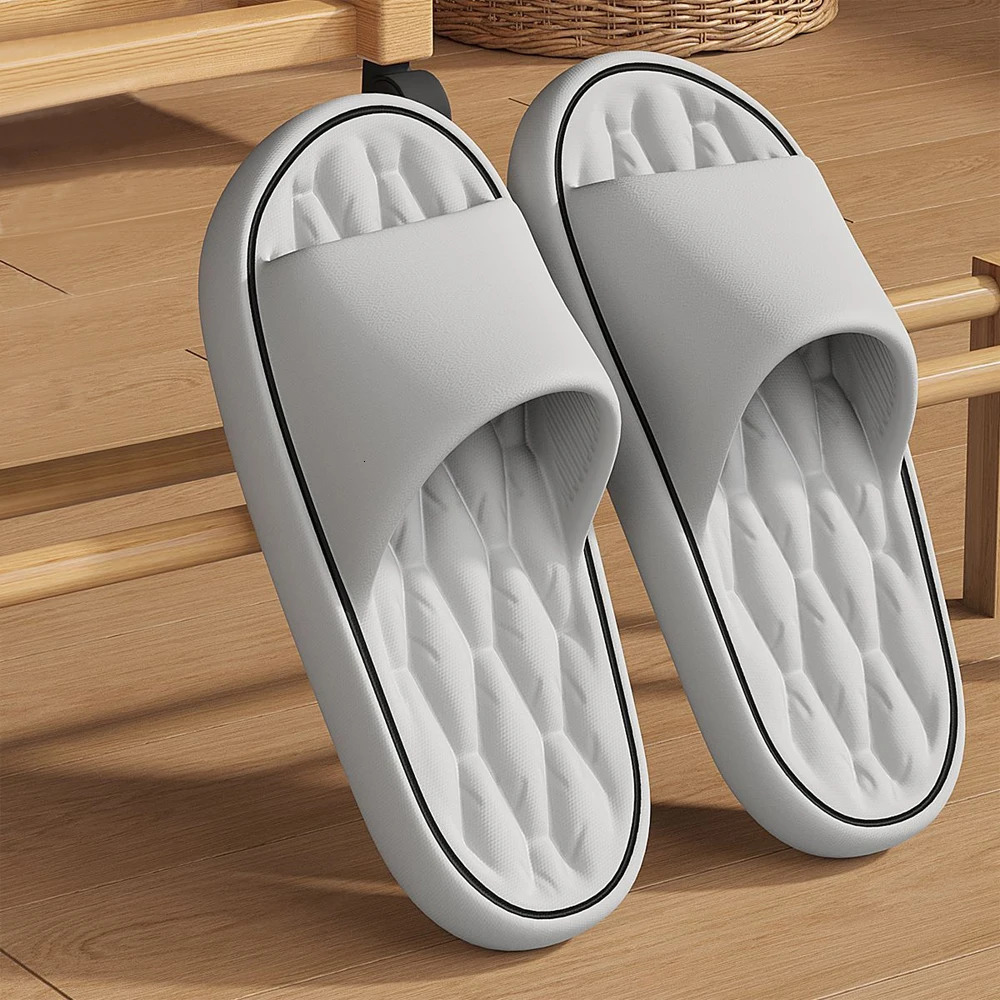 BASATU Fashion Summer Cartoon Home Shoes Non-slip Soft Slides Lithe Comfort Sandals Men Women Couple Slippers Trendy Slippers 250605