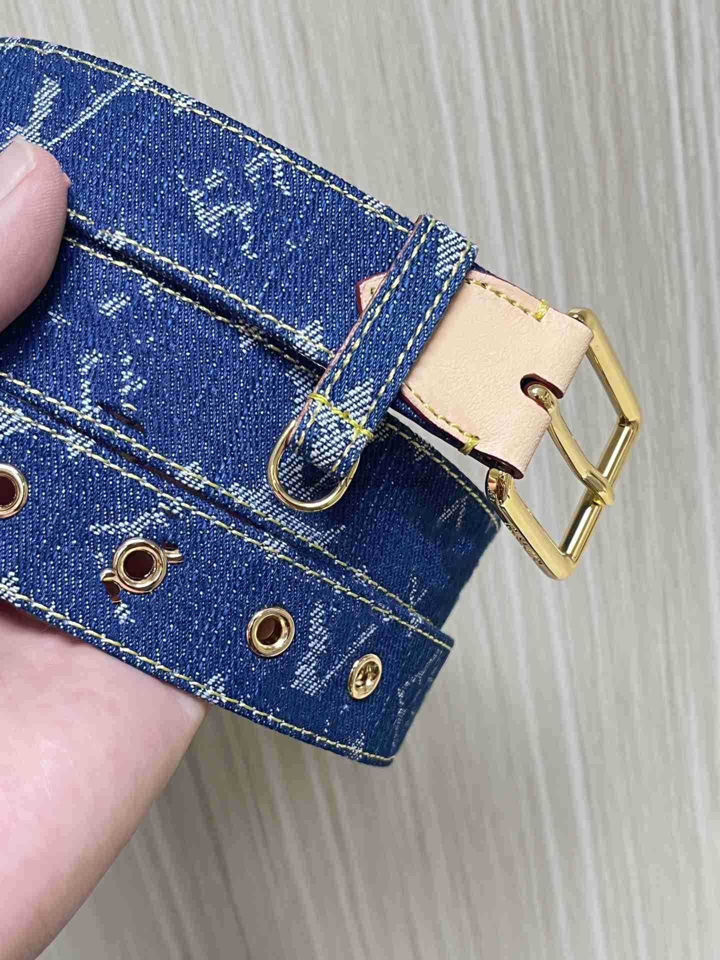 womens designer belt cowboy blue mens belts for women luxury 3.0 cm Leather Letters Belt Unisex easy hanging keys high quality Q250605