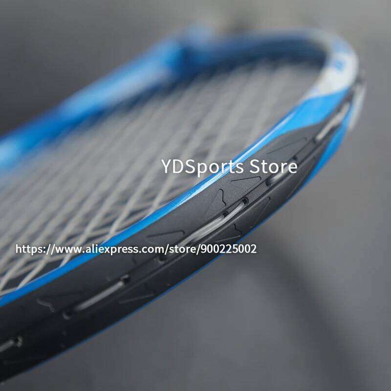 Lightweight Training Aluminum Alloy Carbon Tennis Rackets Strung Shockproof Padel Professional Racquet With Carry Bag Unisex