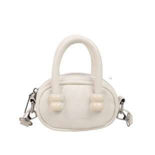 Korean Style INS New 2025 Niche Design Boston for Women Simple Mini Handbag Crossbody Small Square Bag