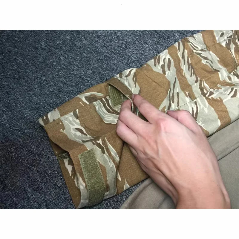 Desert Tiger Spotted Frog Suit Set Outdoor Sports G3 Skin Combat Pants Training Gold Tactical Top 250604