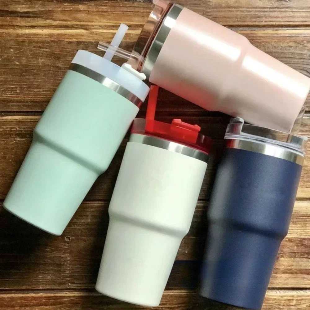 Latest Ice Cup Car Cup 304 Stainless Steel Water Cup 20OZ Large Capacity Beer Cup Insulation and Cooling X250605