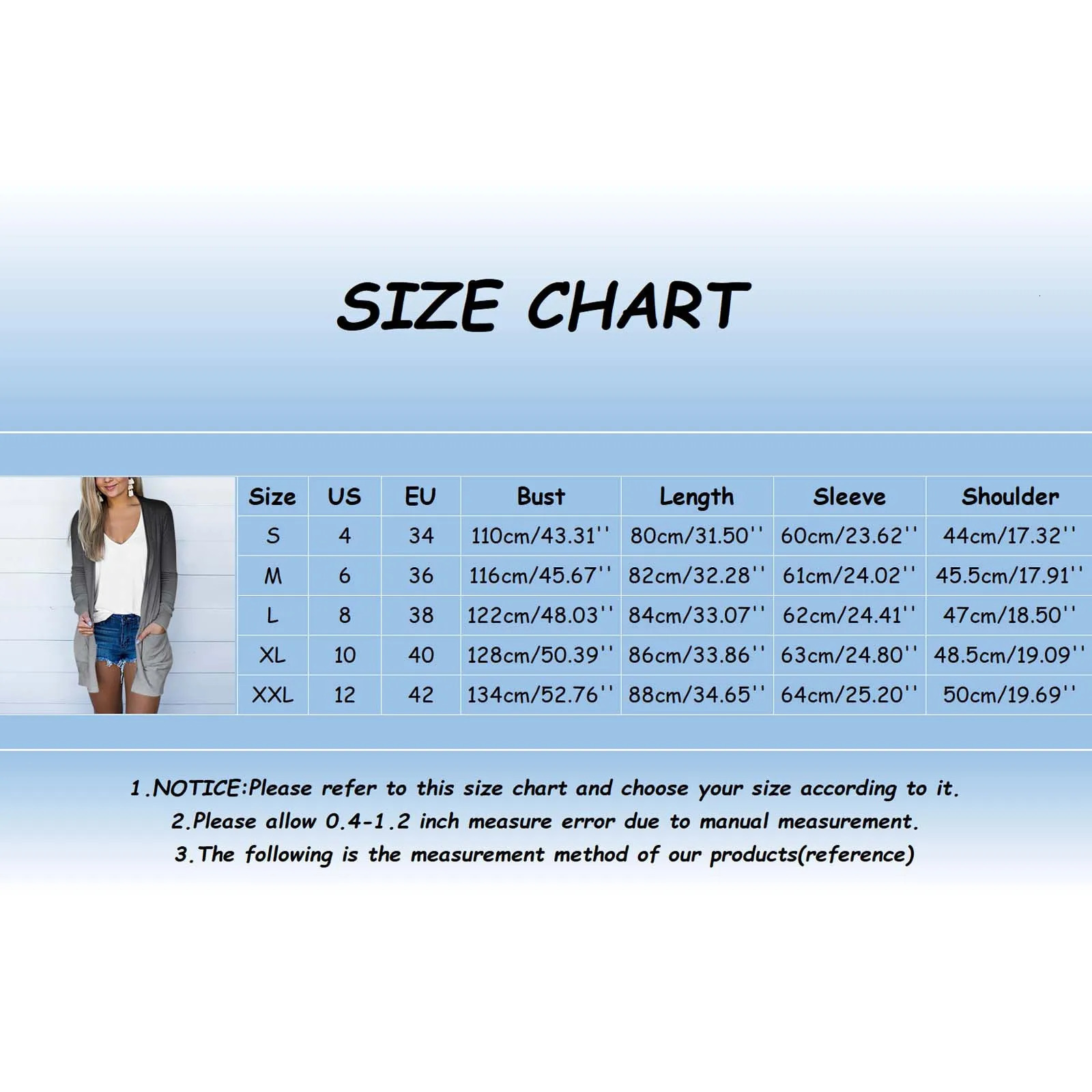 Womens Loose Sweater Coat Front Open Gradation Printed Long Sleeve Spring Autumn Cardigan Jackets With Pockets yy250530