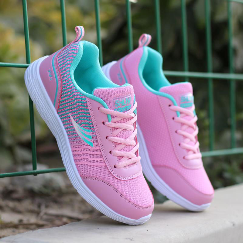 Casual Comfortable Korean Style Women S Spring Summer Student Running Mesh Casual Shoes Breathable Sports Shoes Ddmysaturn