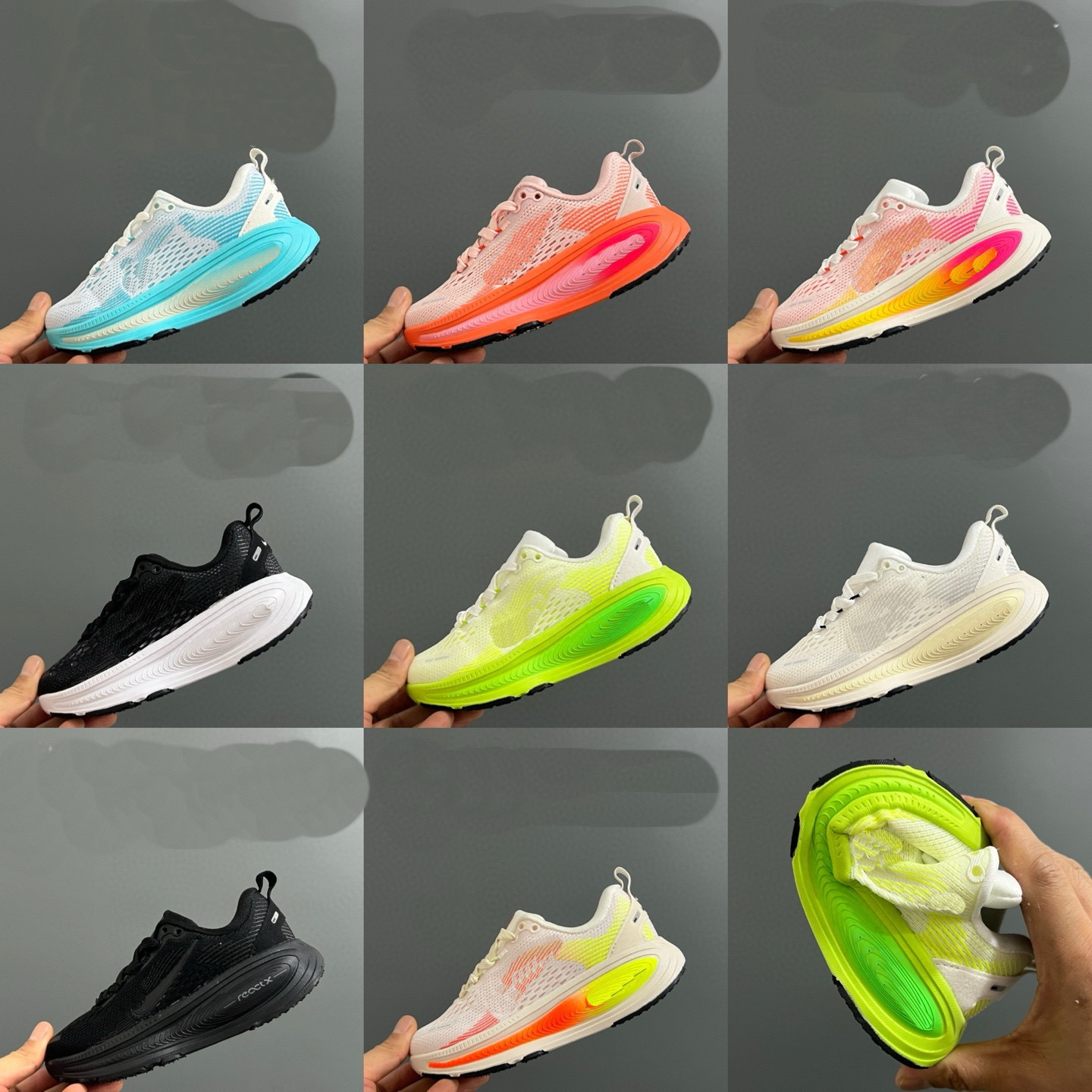 Hot youth boys girls Kids Women Men Vomero 18 Photon Dust Metallic Silver Running Shoes trainers Outdoor Shoes Best quality Grade school Sneakers