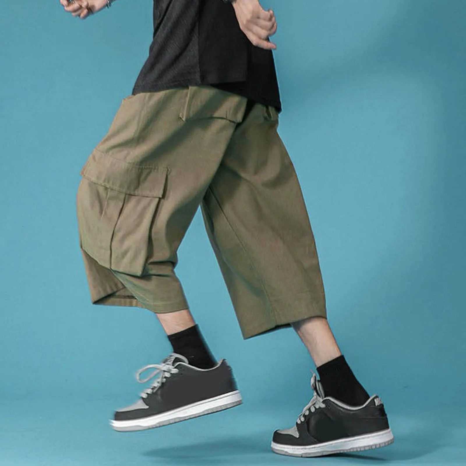 Breathable Drawstring Surfing Beach Pants MenS Shorts Casual Denim Shorts With Pockets Plus Size Casual Pants Mens Clothing 250530