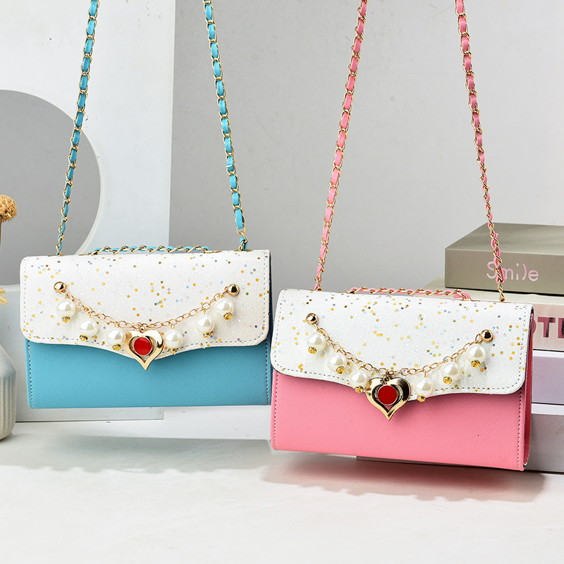 Top quality brand high-quality new style free designer bag cross-border new style shoulder bag sequin Korean crossbody bag fashionable new style free 