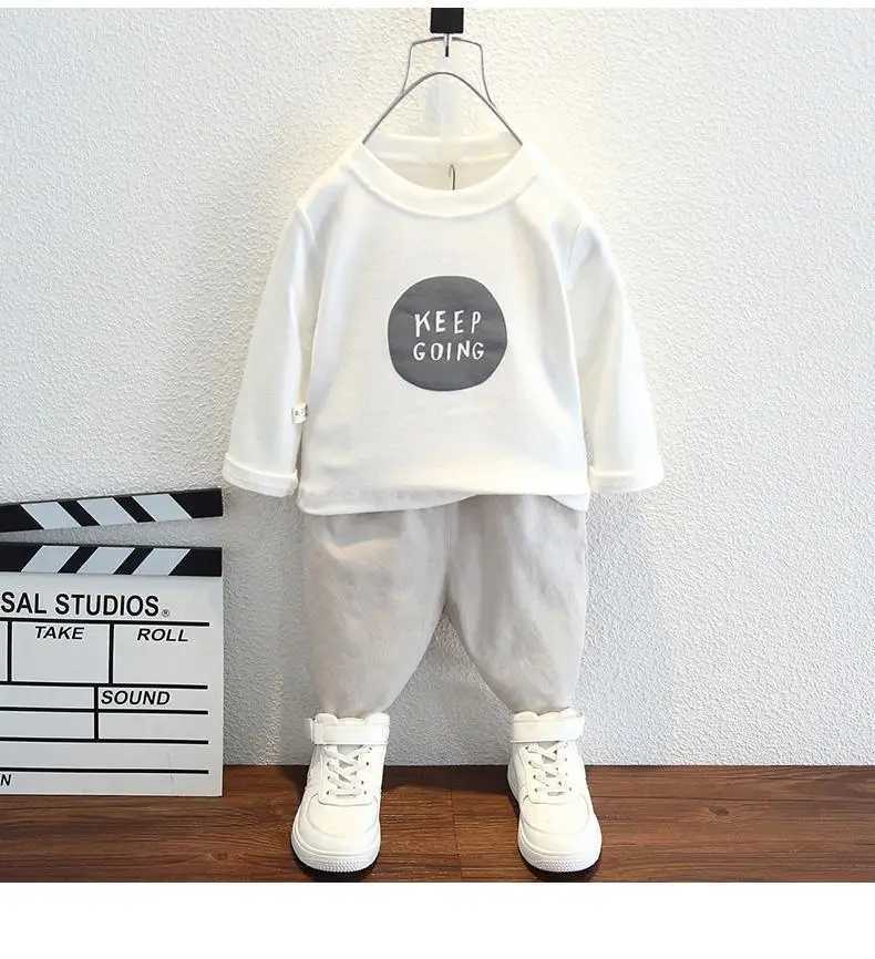 Boys Clothing Set 2023 Spring and Autumn New Baby Long Sleeve Shirts +T-shirt+ Pants 3 Pieces for Kids Outfits R250606