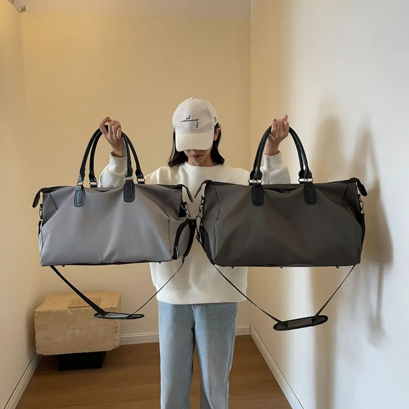 Large Capacity Carry On Luggage Bags Oxford Travel Bag Handbags Men Women Shoulder Outdoor Tote Weekend Waterproof Sport Gym Bag 250530