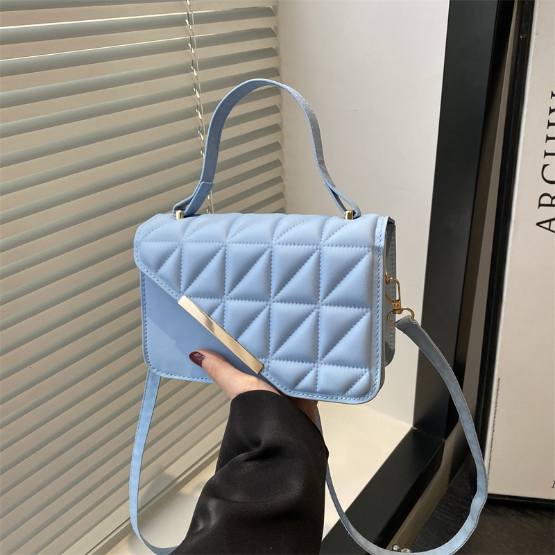 designer Fashion Single Shoulder Bag Niche Design Casual Handbag Small Square Bag for Women 2025 New Trendy Crossbody Bag