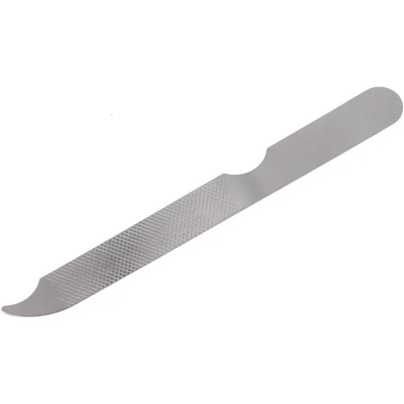 Stainless steel metal nail file a foot trimming tool for cushioned nail and toenail art salons and home nail files 250605