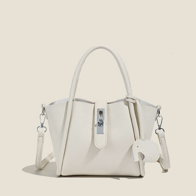 Fashion Handheld Bucket New Versatile Trendy Commuter Small Square Casual Shoulder Crossbody Bag for Women