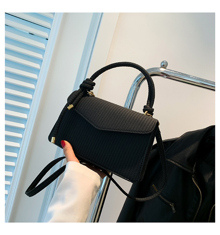 designer 2025 Spring/Summer New Fashion PU Handbag Single Shoulder Crossbody Small Square Bag Women's Bag Supports Wholesale and Mixed Orders
