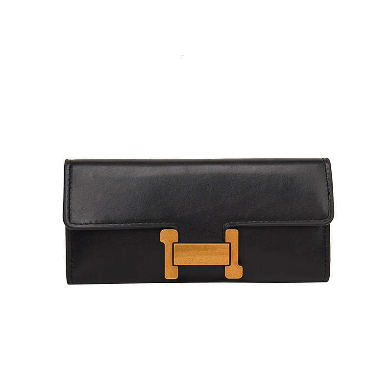 Women's Long H Classic Short Wallet Multi-Card Slot Card Holder