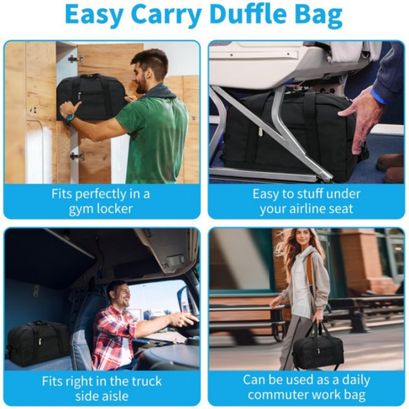 Small Gym 14inch Lightweight Portable Mini Duffel Bag Suitable for Travel and Sports