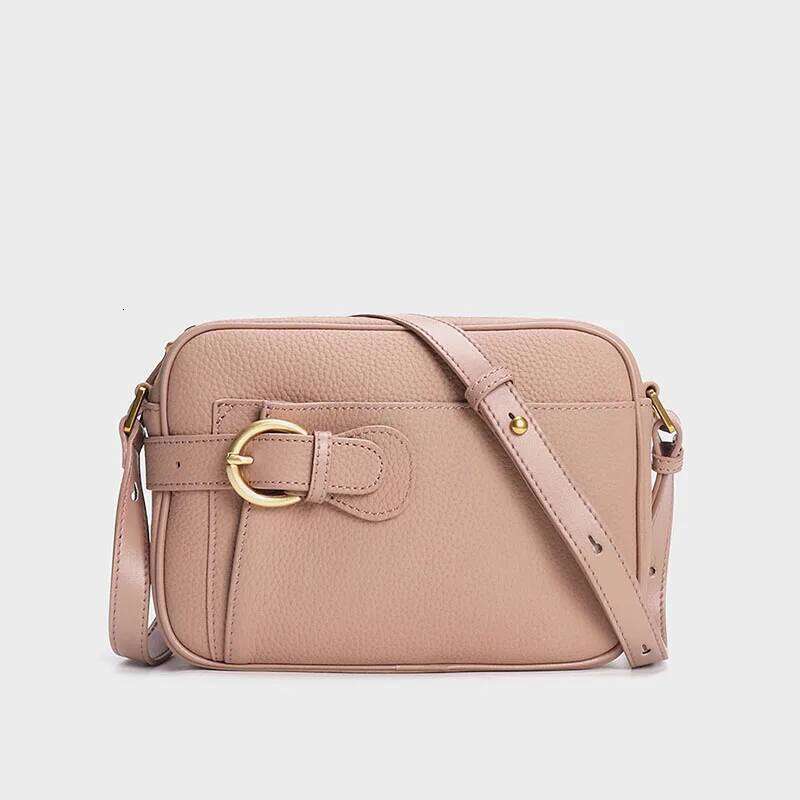 Women Leather Small Crossbody Designer Genuine Leather Tofu Underarm Bag Fashion Ladies Travel Purse Messenger Shoulder Bag
