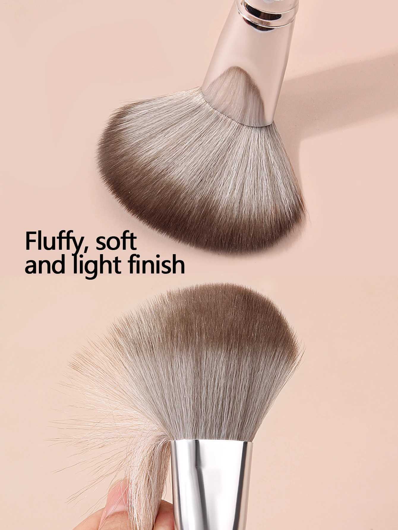 Top Grade Makeup Brush Face Cheek Contour Ber Nose Foundation Loose Power Cosmetic Makeup Brushes Tool W250605