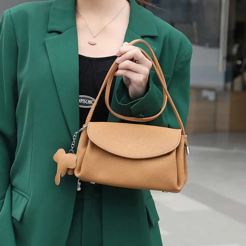 Designer Bags 2025 Women's Cow Genuine Leather Handbag Girl Designer Vintage Cowhide Shoulder Bags Female Messenger Crossbody Bag Lady Clutch Pur