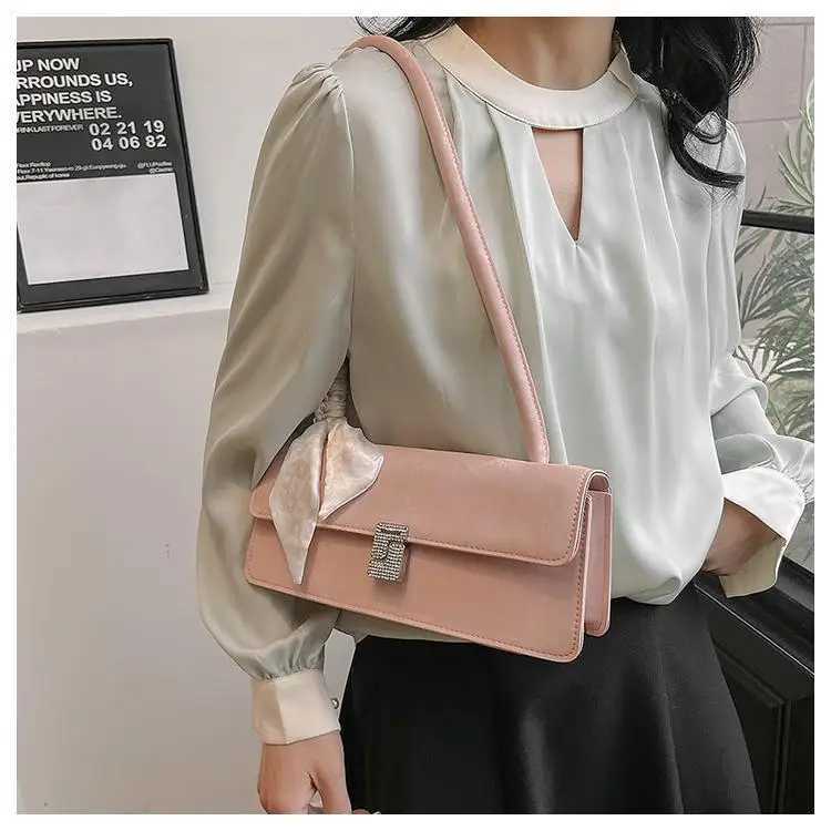 Pink Woman Handbag Trend Luxury Elegant Women Girl Shoulder bag PVC Lady Crossbody PU Purses Womens Leather Totebag XJ250605