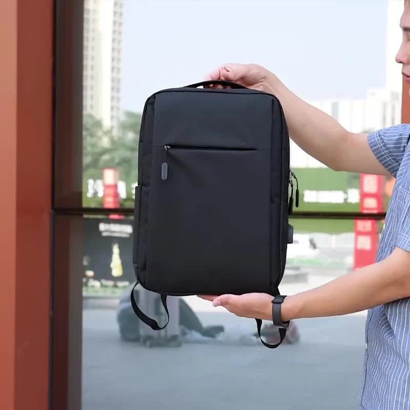 Laptop Backpack fit 15.6 inch Commuting Business Bag Lightweight Casual Daypack with USB Charging Port for Business Travel 250603
