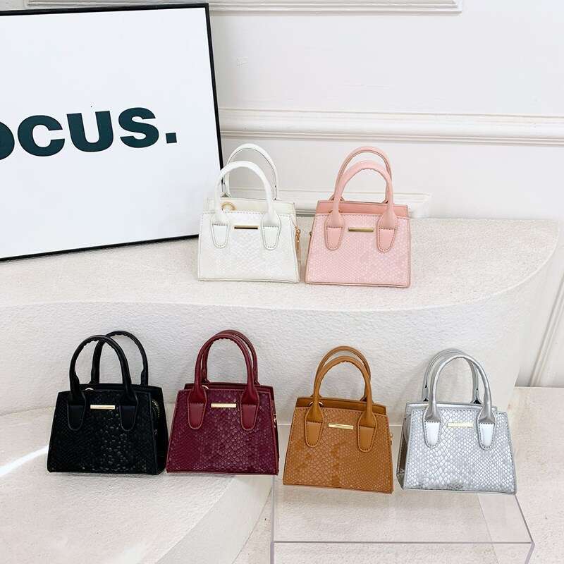 Fashion Handbag Small Square for Women New 2025 Spring Summer Korean Version Simple Shoulder Trendy Versatile Commuter Crossbody Bag