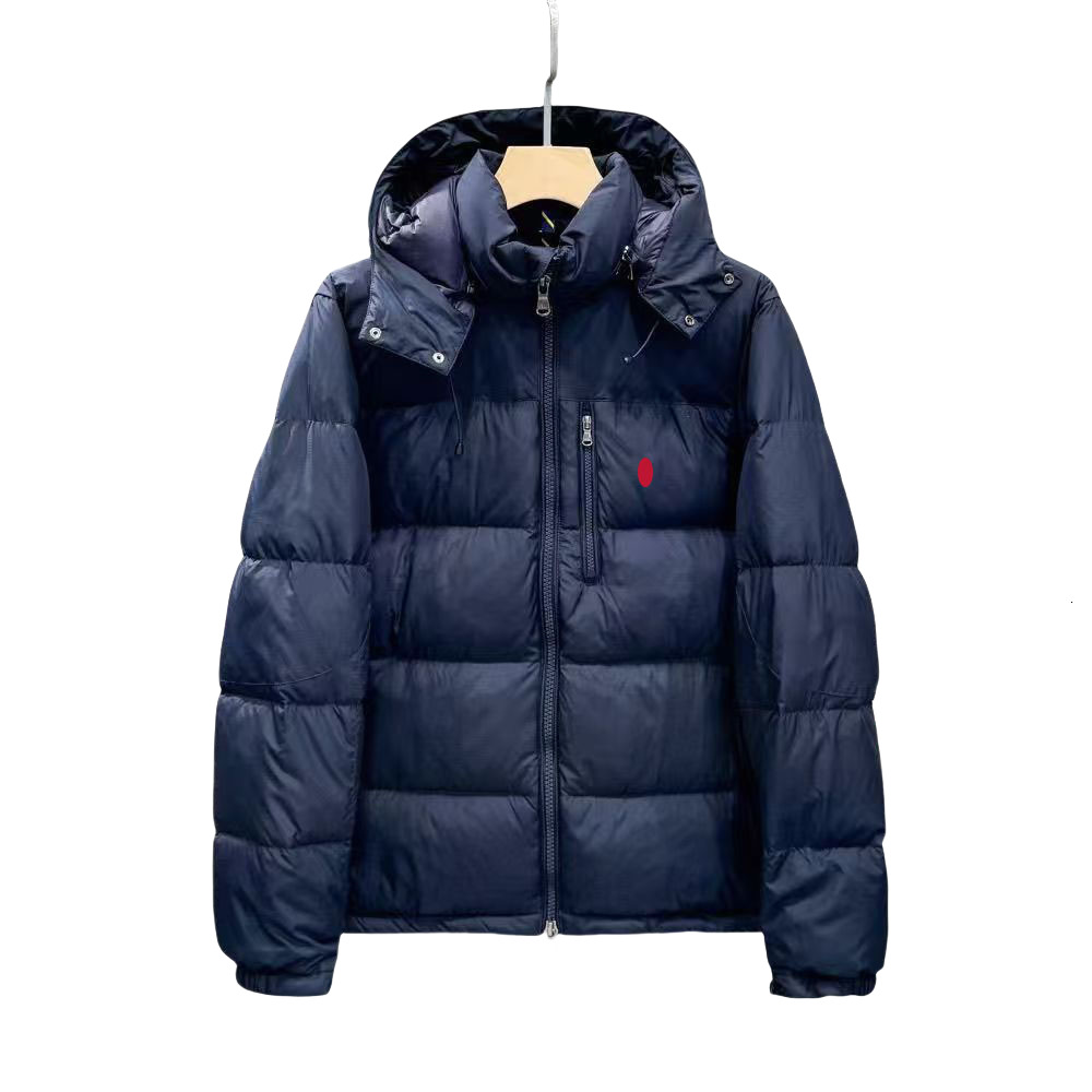 Mens Jackets Women Winter polo Puffer Down Jackets Coats Zipper Designer Outerwear Clothing Men Windbreaker Thick Warm Embroidered Hooded Coat M-5XL