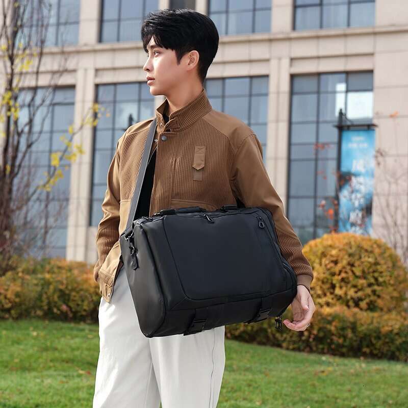 Travel Large Capacity Business Backpack Casual Multifunctional Handheld Shoulder Crossbody Laptop Bag