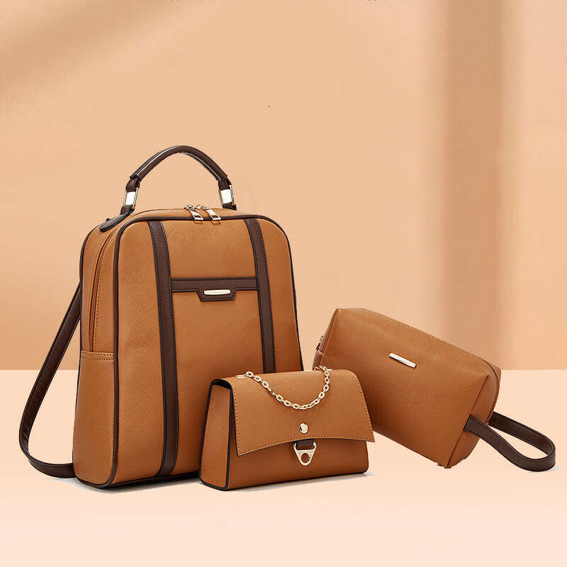 Lightweight Business Large Capacity Three-Piece Set Backpack