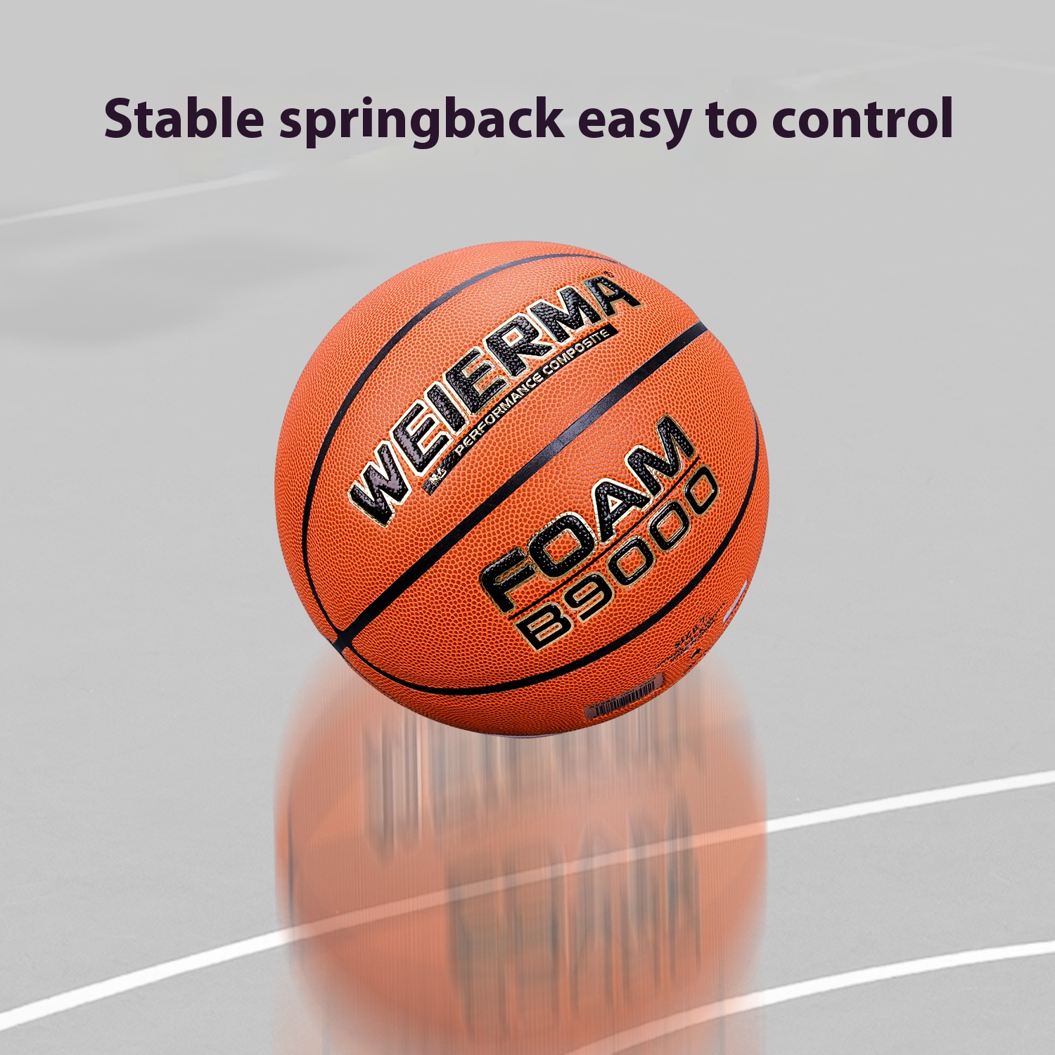 Pro Competition Basketball - Official Size 7 | Ultra-Grip Composite Leather | Match-Ready for League & Training