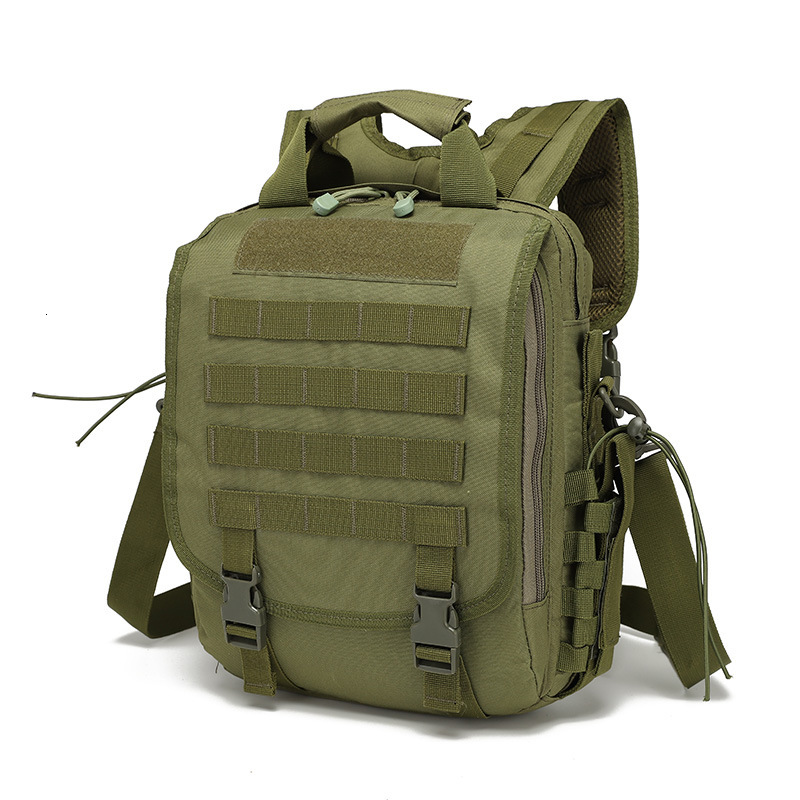 Waterproof Molle Tactical System 14inch Laptop Concealable Shoulder Strap Backpack Handbag Crossbody Bag