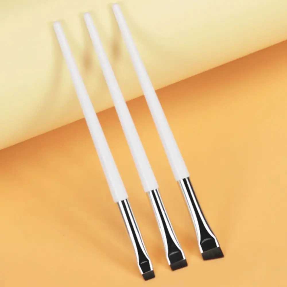 Cosmetics Brush Beauty Eye Liner Brush Flat Eyebrow Brush Angled Fine Eyeliner Brushes Makeup Brushes Liner Brow Brush W250605