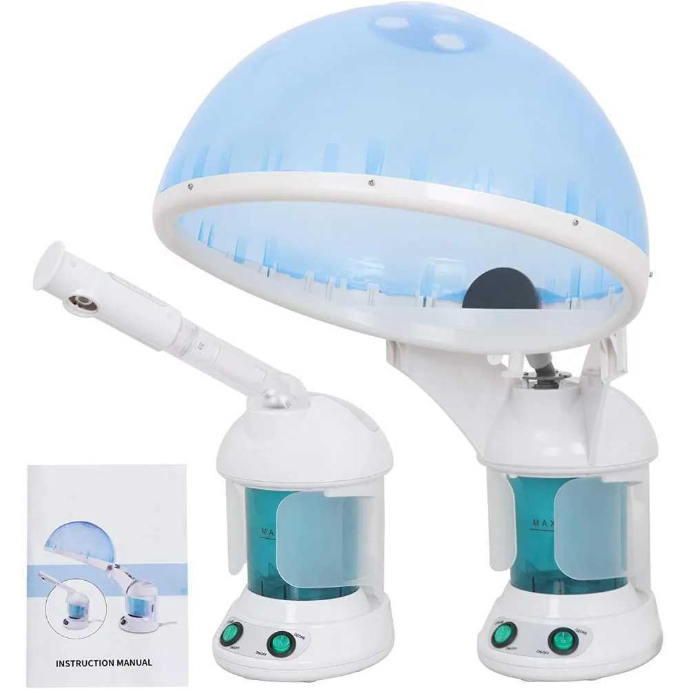 Portable 3 in 1 Mini Facial Steamer Ozone Hair Table Top Home Salon Spa Face Steamer Beauty Skin Care Facial Atomizer w XJ250607