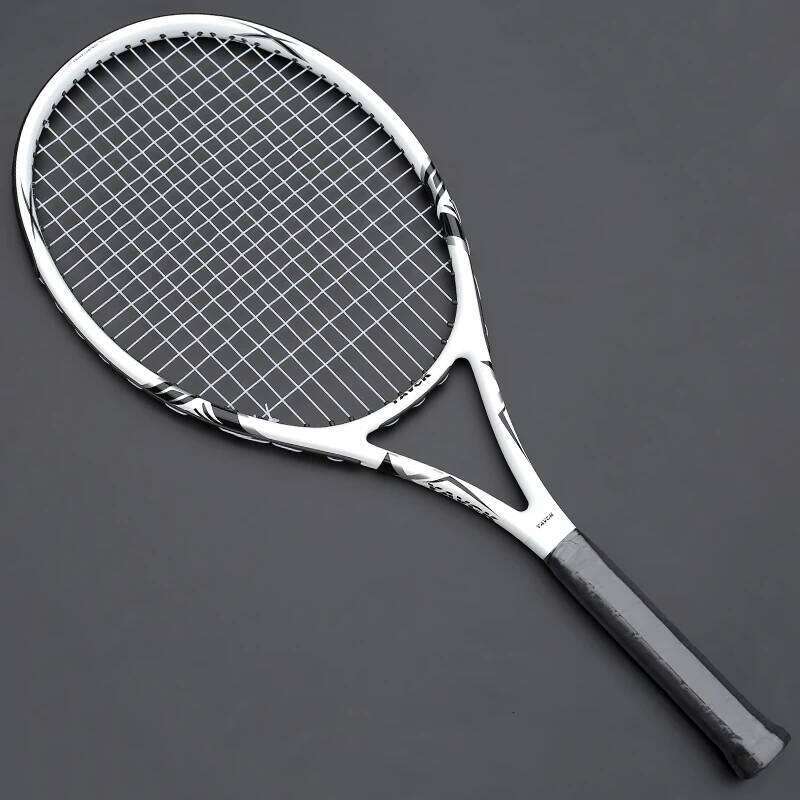 High Quality Ultra Light Aluminum Alloy Carbon Tennis Racket For Adult Professional Training Racquets String Bag Men Women Padel