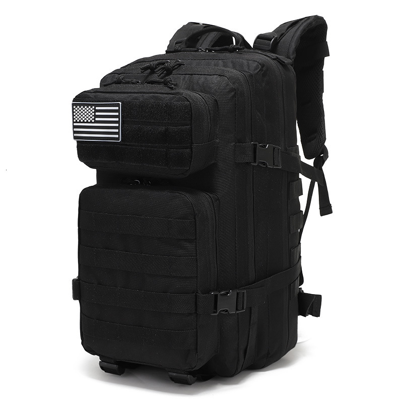 Outdoor Sports Water-Resistant Backpack Hiking Climbing Camping Durable MOLLE Expansion 3P Tactical Bag