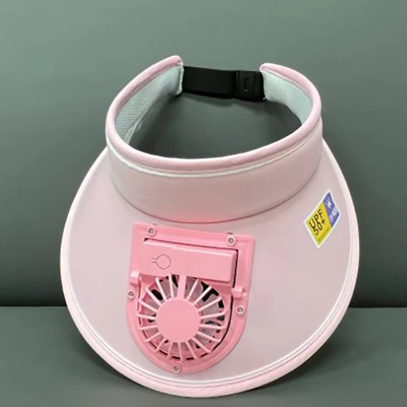 Breathable Cooling Fan Hat Sunscreen Fan Sun Visor Hat Fishing Hat Cooling Peaked Cap Hat Usb Charging Hat Fan For Sport Sunhat 250604