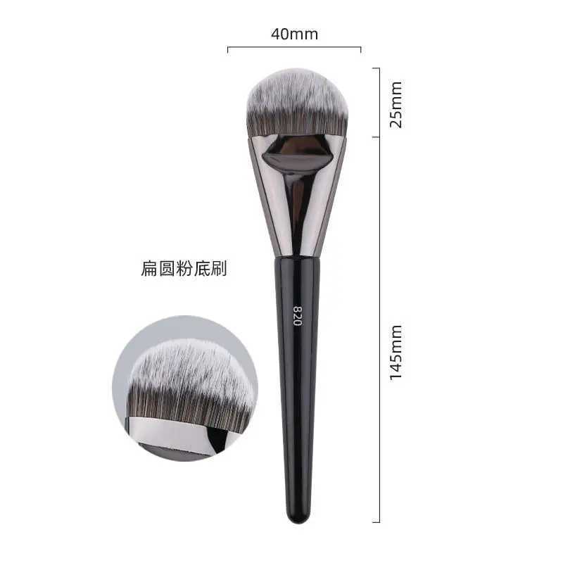 2pcs Foundation Makeup Brushes Liquid Foundation Base Make up Brush Angled Flat sided Detail Face Essential Beauty tools 854 820W250605