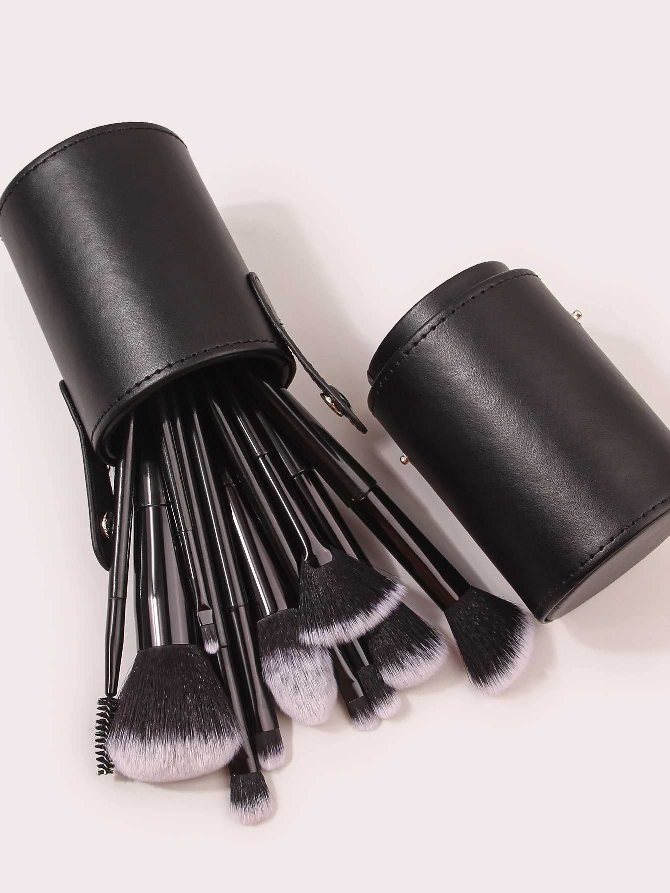 15PCS Professional Makeup Brush Set With Makeup Brush Holder Soft Bristle Cosmetic Brushes Competitive Price W250605