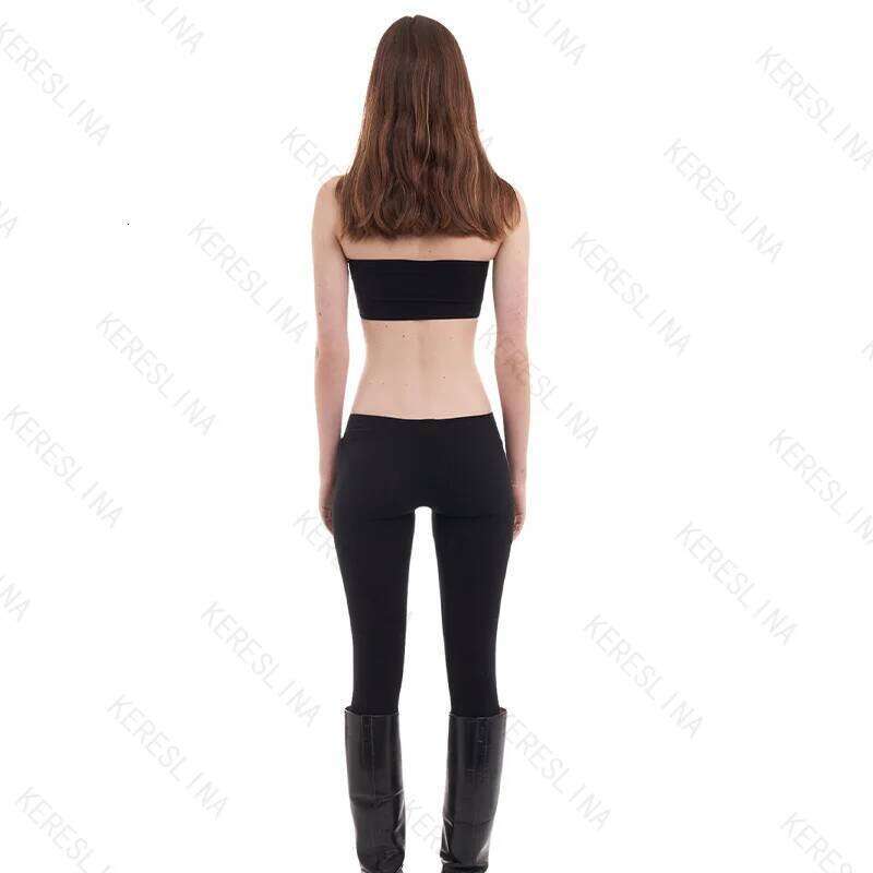 American Style High Street Fashion Sexy Jumpsuit Trousers Punk Retro Halter Neck Slim Womens Tights Y2k Goth Emo Girl Streetwear