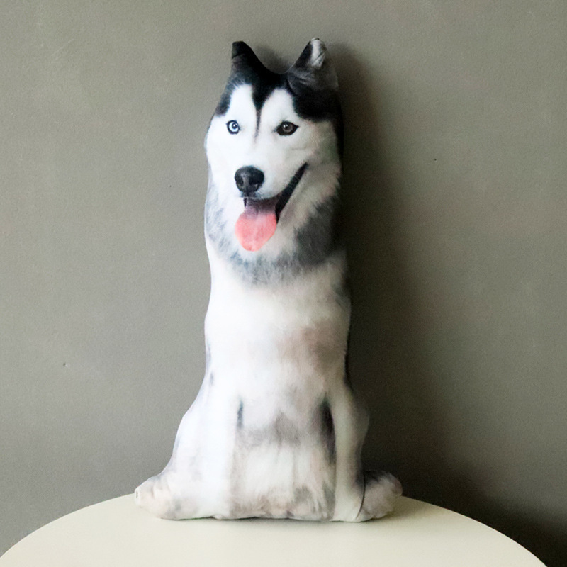 Creative 3D Realistic Dog Toy Dog Doll Can Be Added 240821