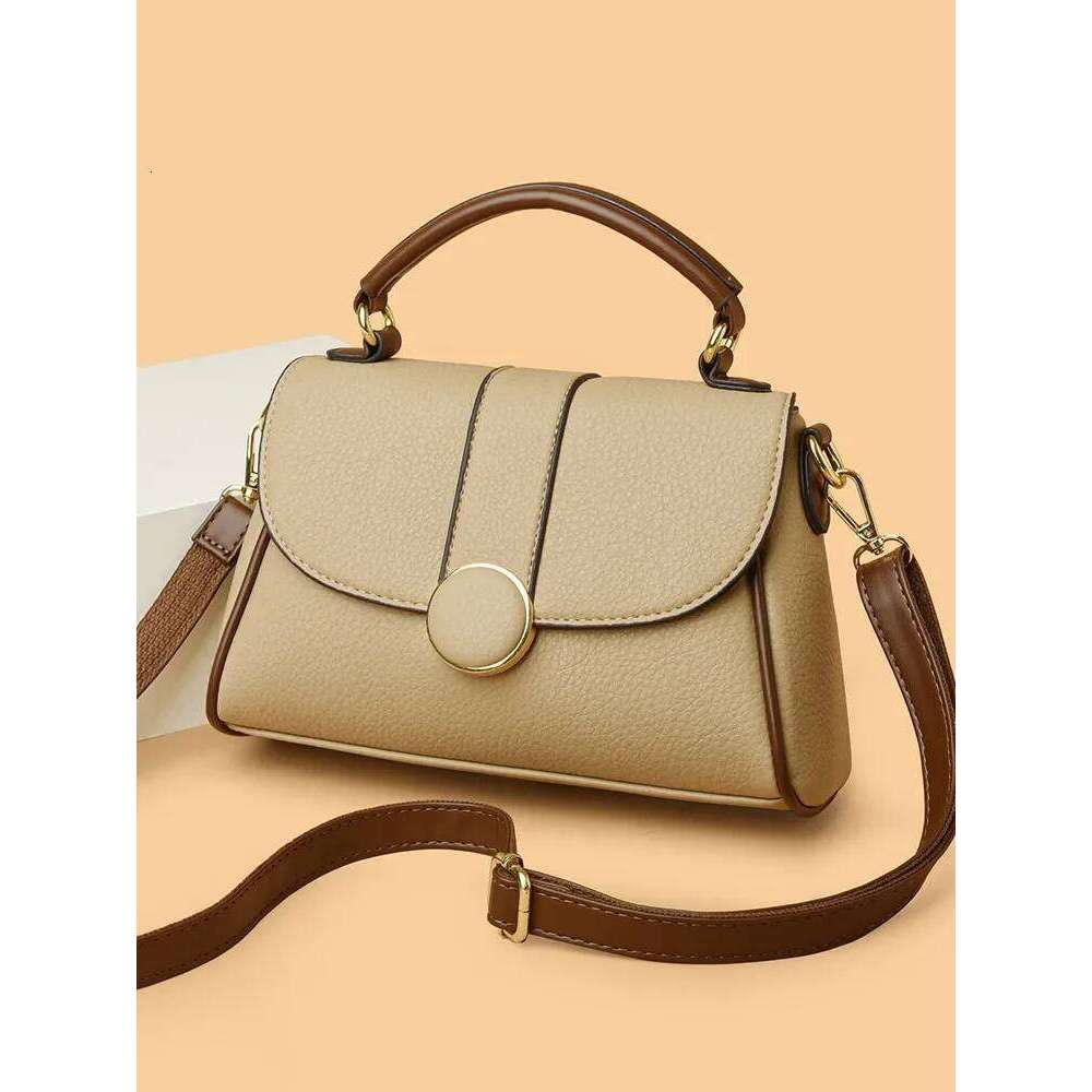 High End Handbag, Classic And Versatile For Women, Can Be Carried On One Shoulder Or Diagonally, Elegant Temperament 2025/06/05