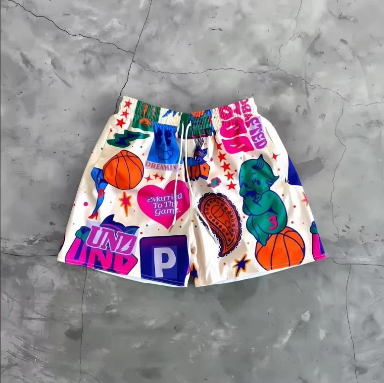 Summer Baby Boy_girl Star Printed Beach Shorts Swimwear Men and Women Casual Loose Fashion Family Short Pants 250604