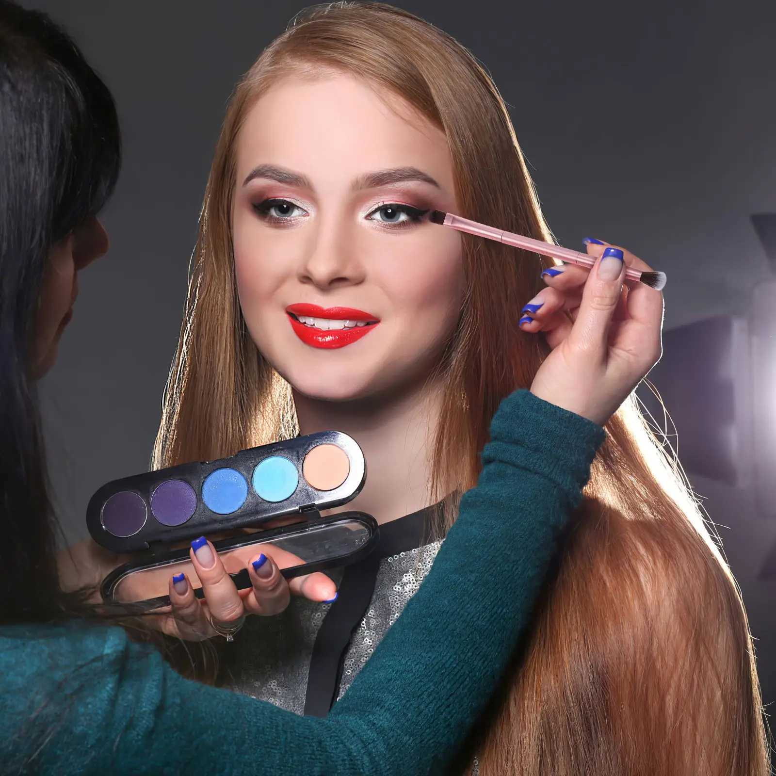 Makeup Brush Double Ended Eyeshadow for Women Modify Professional Cosmetics W250605