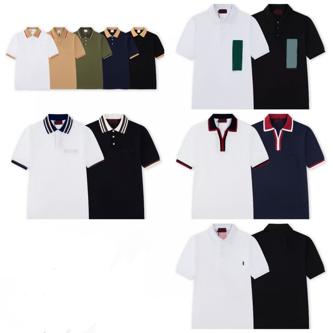 Polo Shirt Designer Polo Shirt Mens Shirt Golf shirt Casual Polo Collar Breathable Summer Business Polo US Size Men polo Tshirt Plus Size Designer shirt S XXL Size